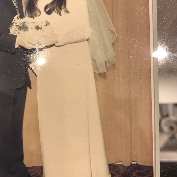 Brides Magazine Designers Dresses & Skirts - VINTAGE SATIN SILK WEDDING GOWN